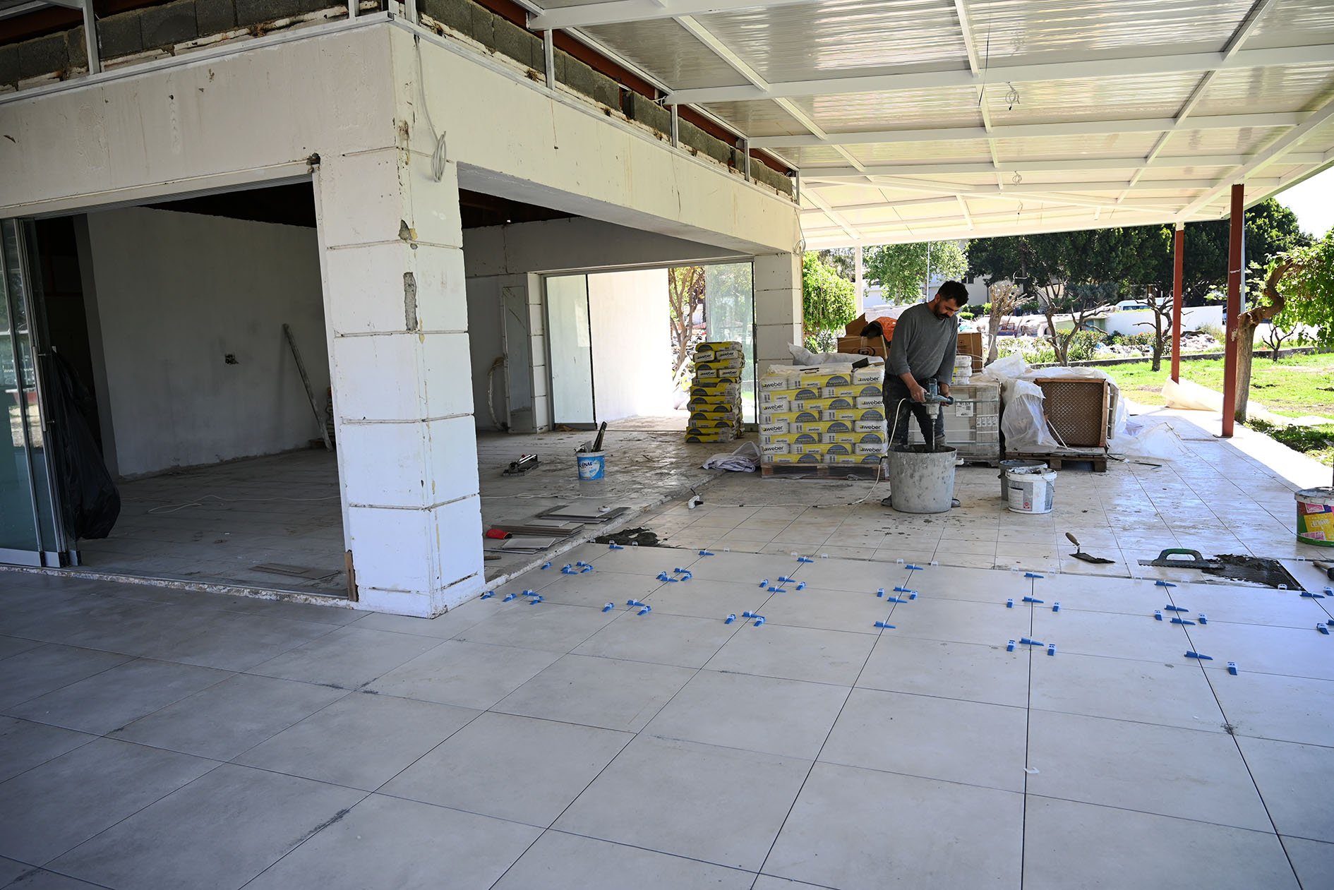 Kemer Belediyesi Deniz Kafe Için Hazırlanıyor (4)