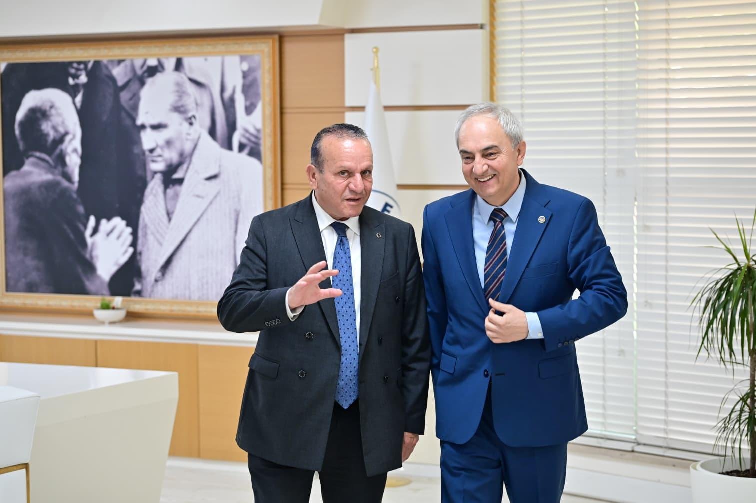 Kktc Başbakan Yardımcısı Ataoğlu’ndan Kepez Belediyesi’ne Ziyaret (3)