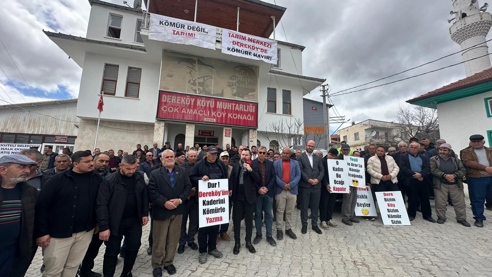 Kömür Ocağı Izni Korkuteli’ni Ayağa Kaldırdı (10)
