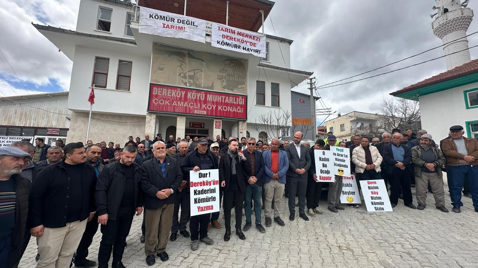 Kömür ocağı izni Korkuteli’ni ayağa kaldırdı