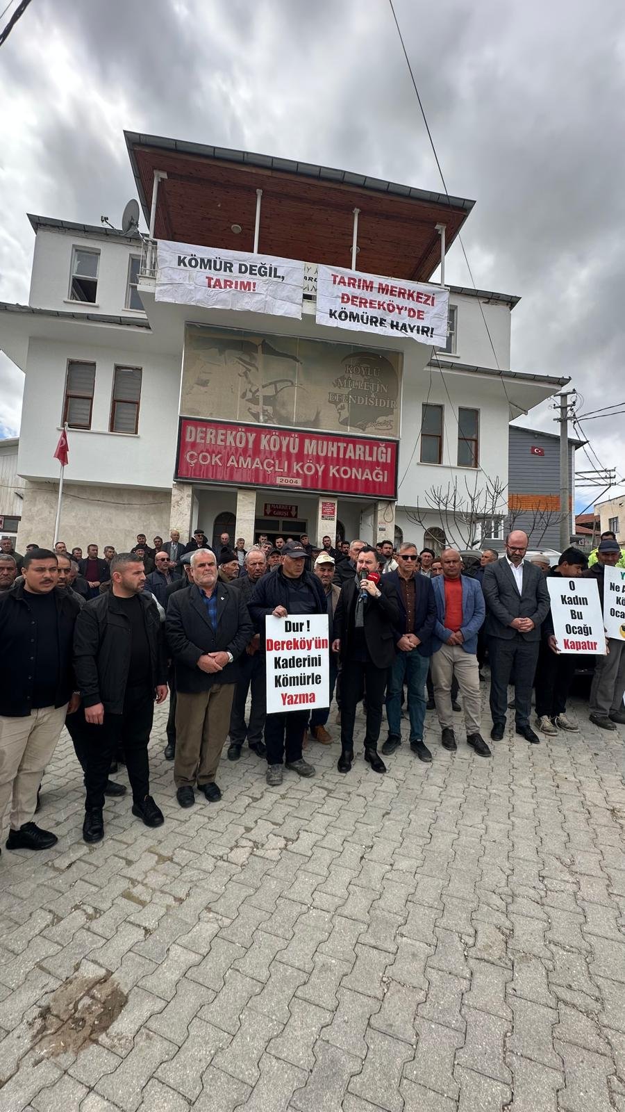 Kömür Ocağı Izni Korkuteli’ni Ayağa Kaldırdı (2)