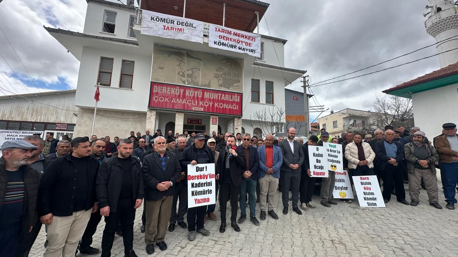 Kömür Ocağı Izni Korkuteli’ni Ayağa Kaldırdı (5)