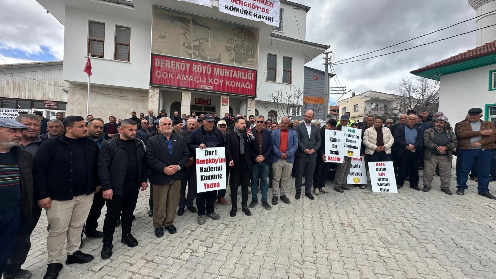 Kömür Ocağı Izni Korkuteli’ni Ayağa Kaldırdı (8)