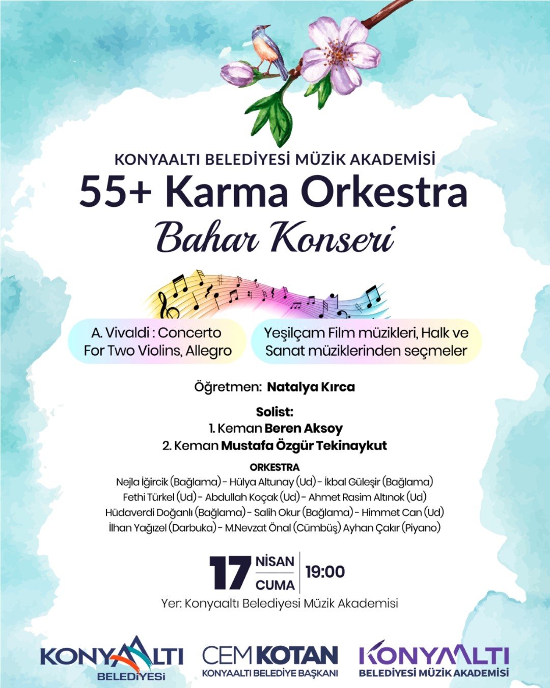 Konyaaltı Belediyesi Müzik Akademisi’nden Çifte Konser (1)