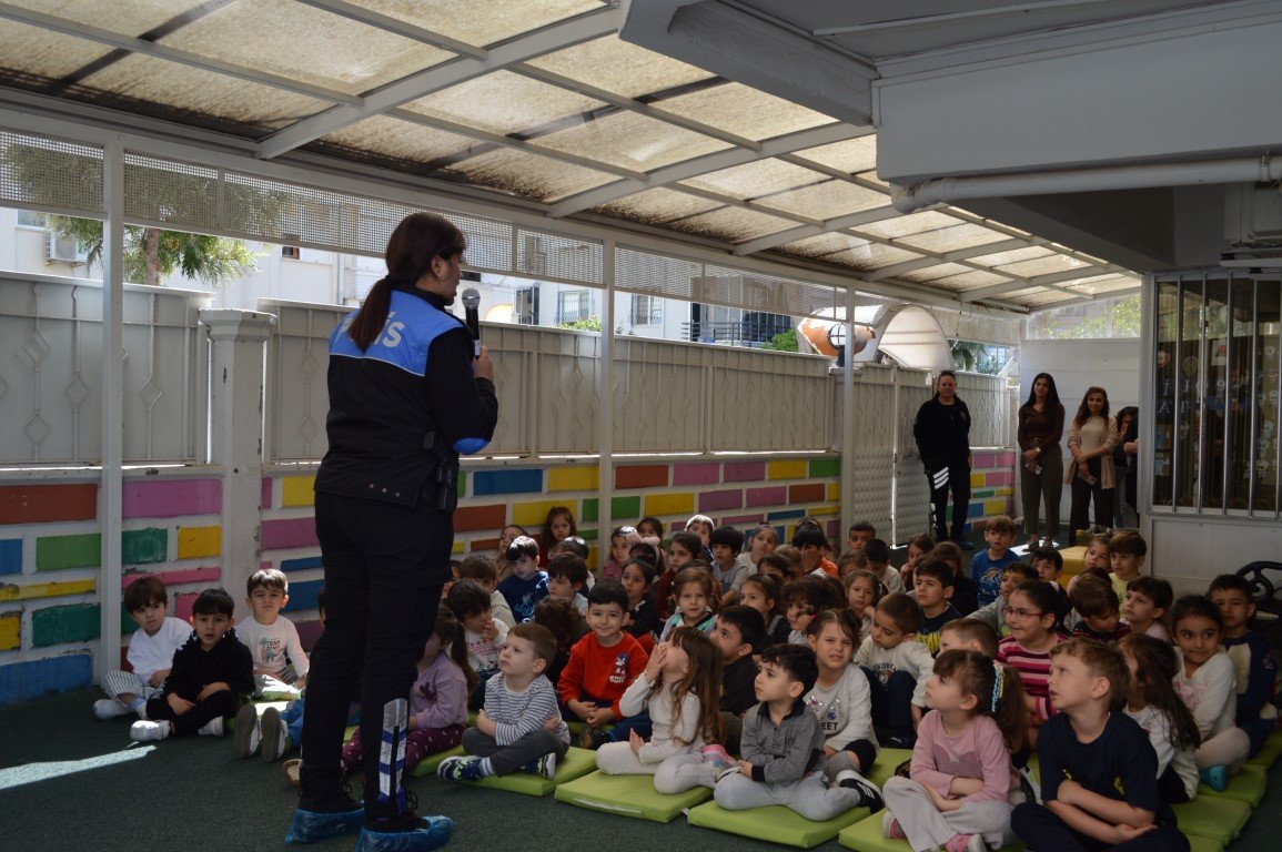 Konyaaltı’ndaki Minikler Polis Haftasını Kutladı (3)