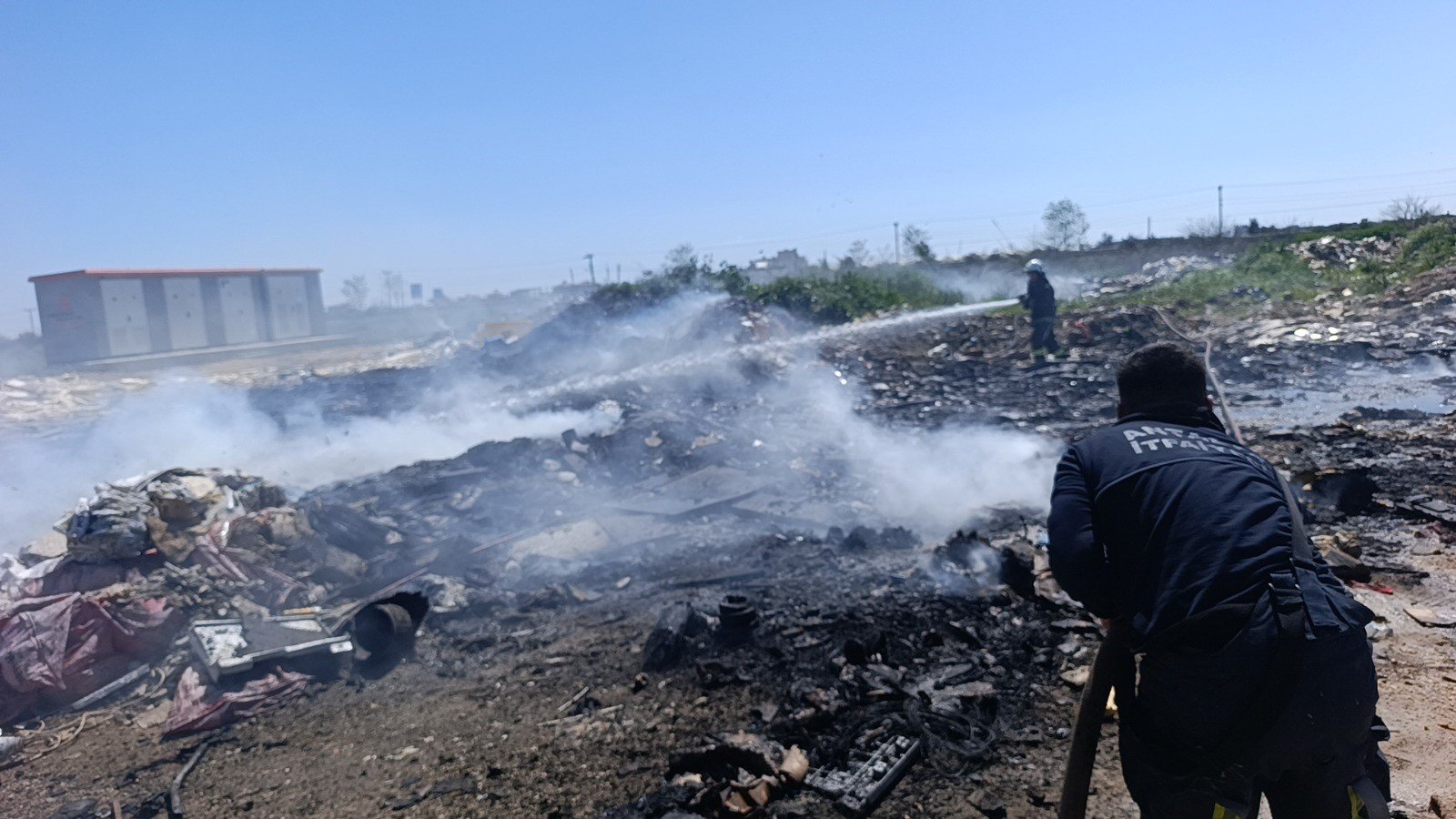 Manavgat’ta Çöp Ve Hurdalar Yine Alev Aldı (5)
