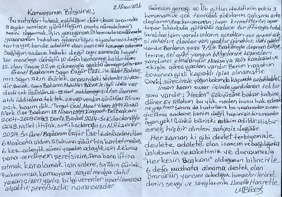 Muhittin Bocekten Sok Aciklama (2)