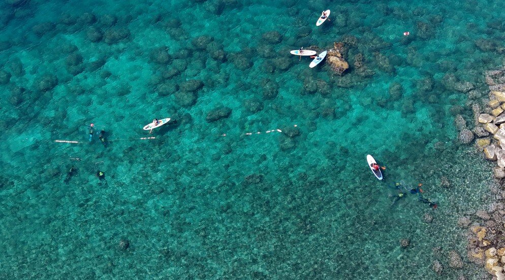 Muratpaşa Belediyesi’nin Gönüllüleri Denizde Temizlik Yaptı (2)-1