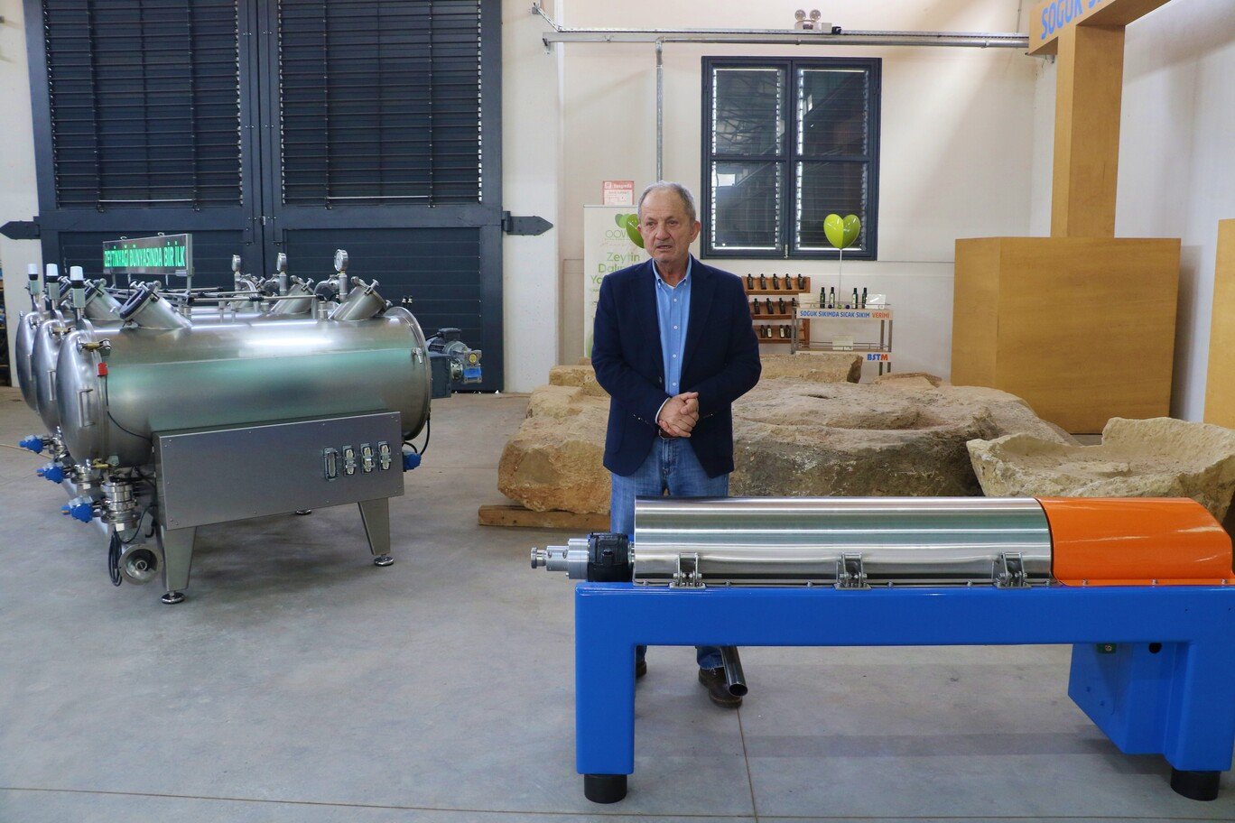 Zeytinyağında Üreticileri Heyecanlandıracak Makine (6)