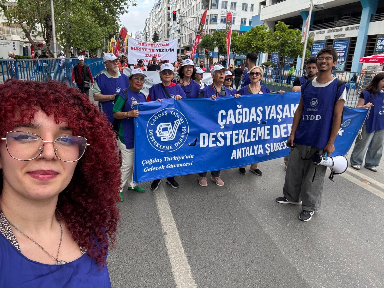 1 Mayıs’ta Çydd Antalya’dan “Çağdaş Yaşam, Çağdaş Gelecek” Sesi Yükseldi (1)