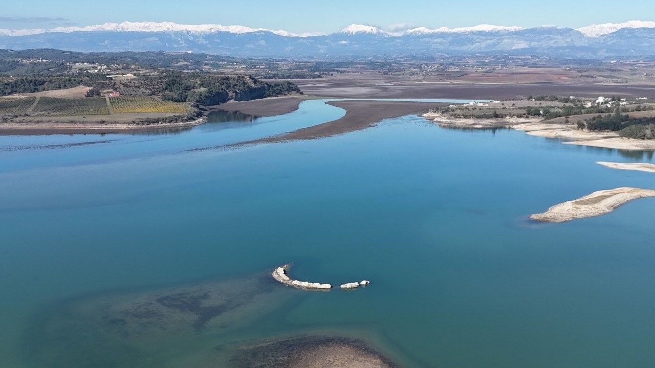 Adana’da göl altındaki Augusto Antik Kenti koruma altına alındı