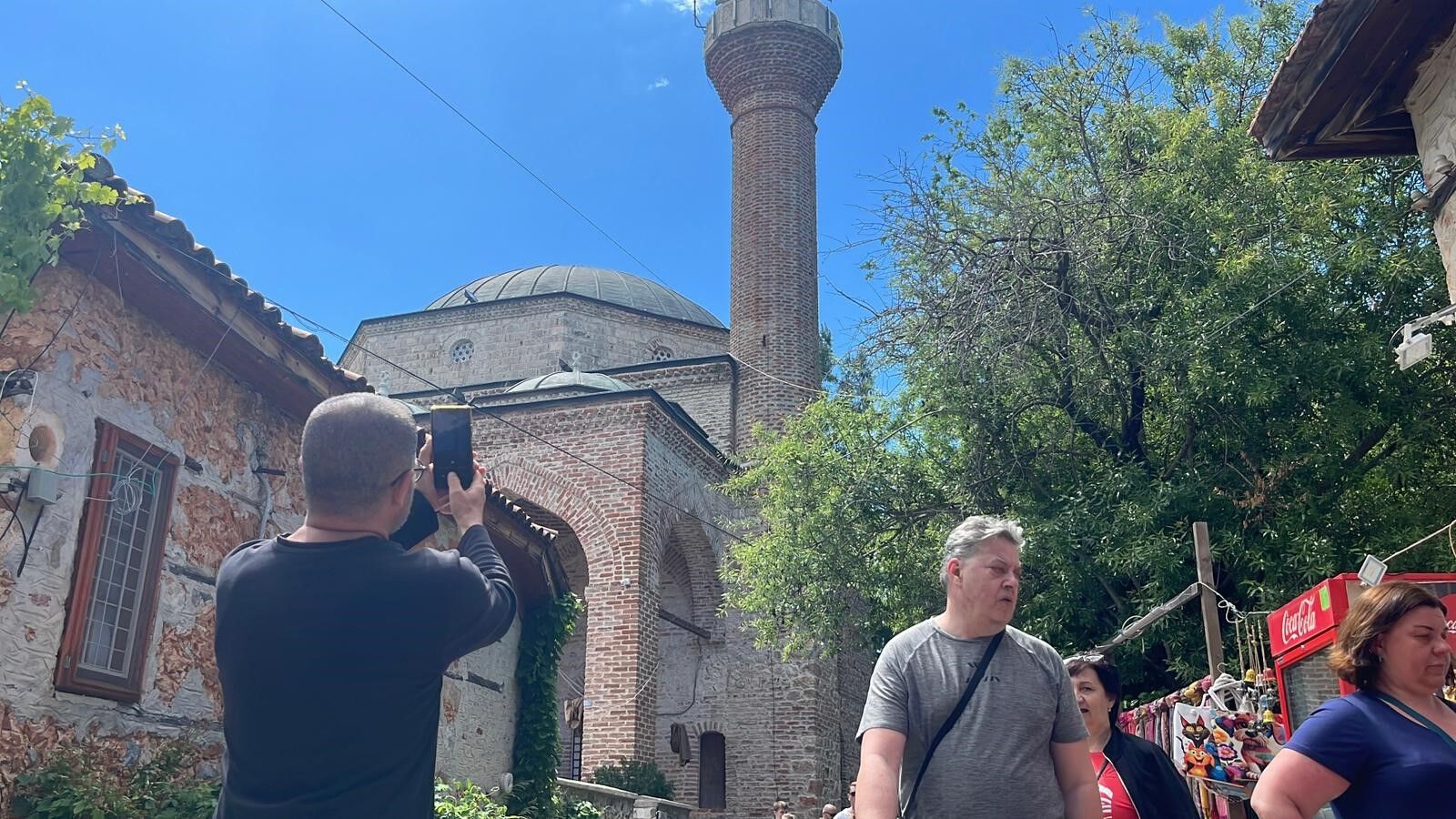Alanya Kalesi'ndeki 800 Yıllık Tarihi Camiye Turist Akını (8)