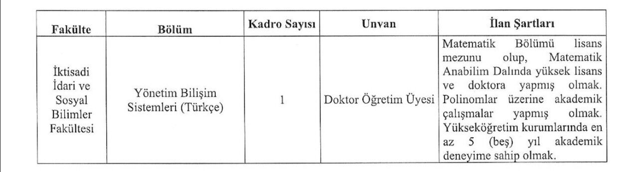 Alanya Universitesi Akademik Personel Alimi Yapacak (1)-2