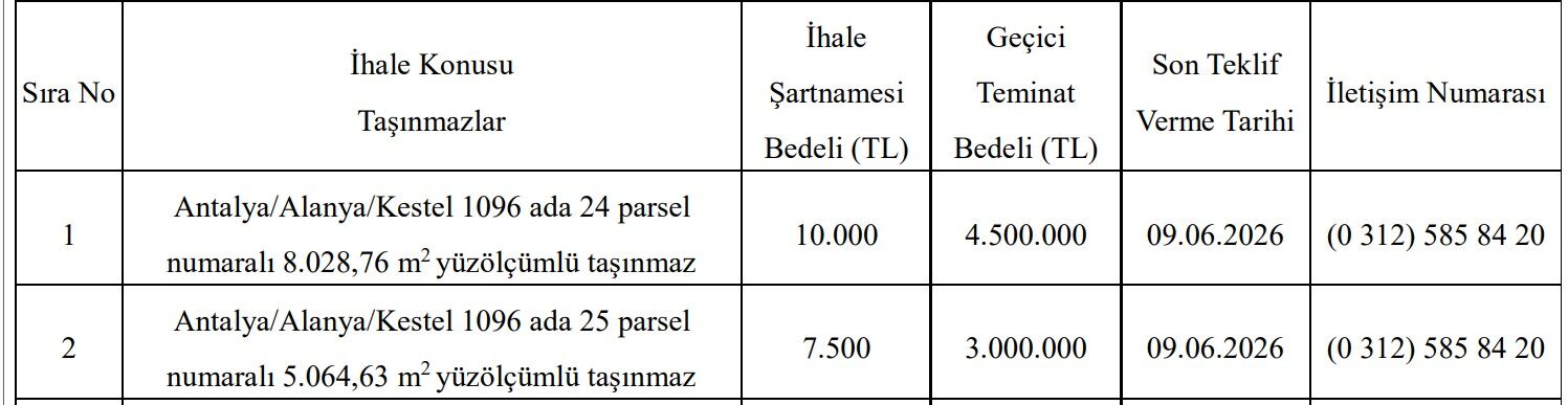 Alanyanin Gozde Tasinmazlari Satis Yontemiyle Ozellestirilecek (1)-1