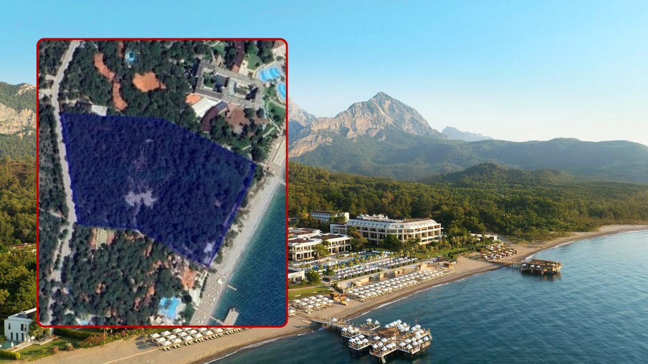 Antalya’da 71 Dönümlük Orman Arazisi Turizme Açıldı, Tartışma Başladı (2)