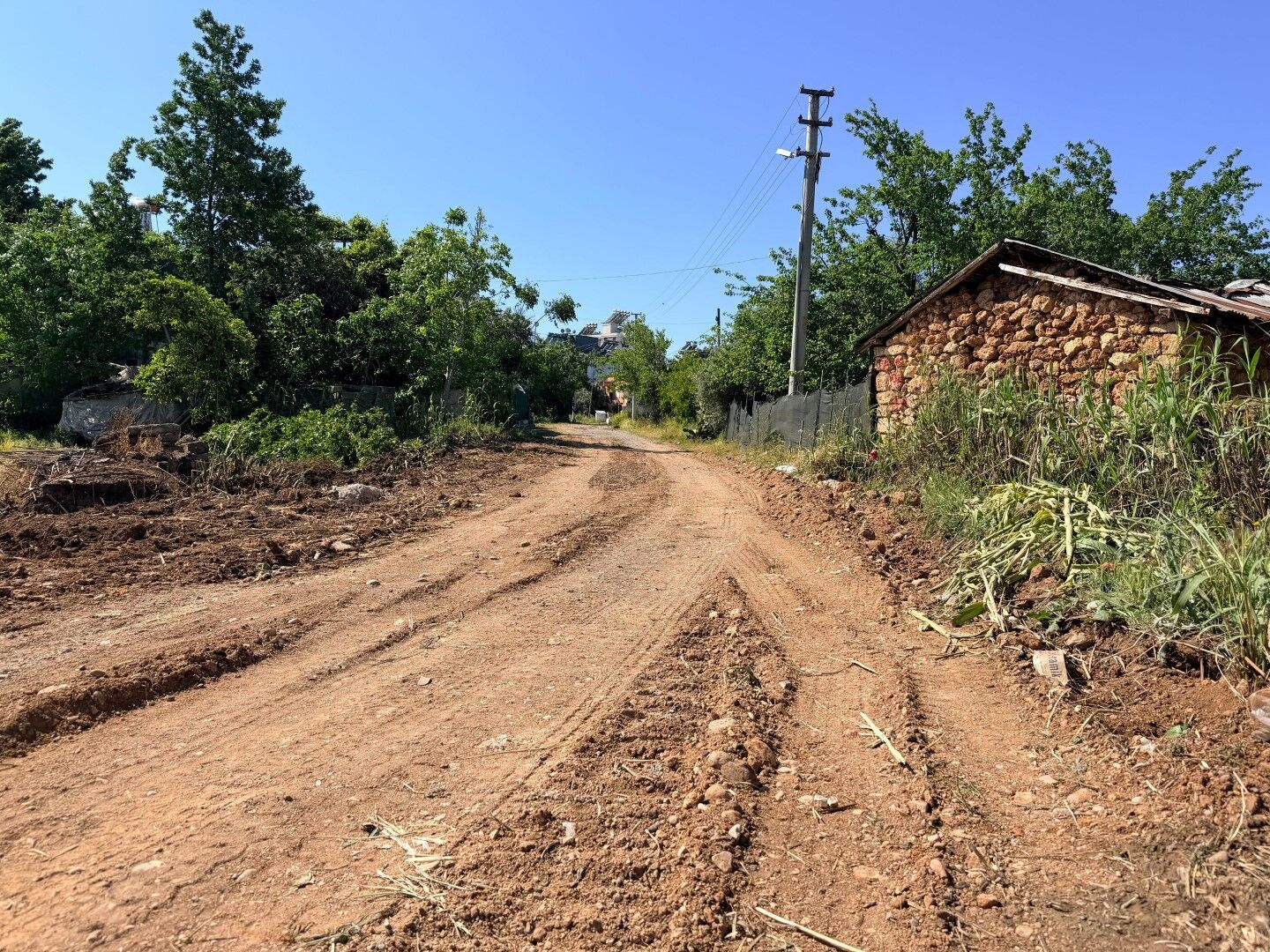 Antalya’da Iki Yol Birbirine Bağlandı (2)