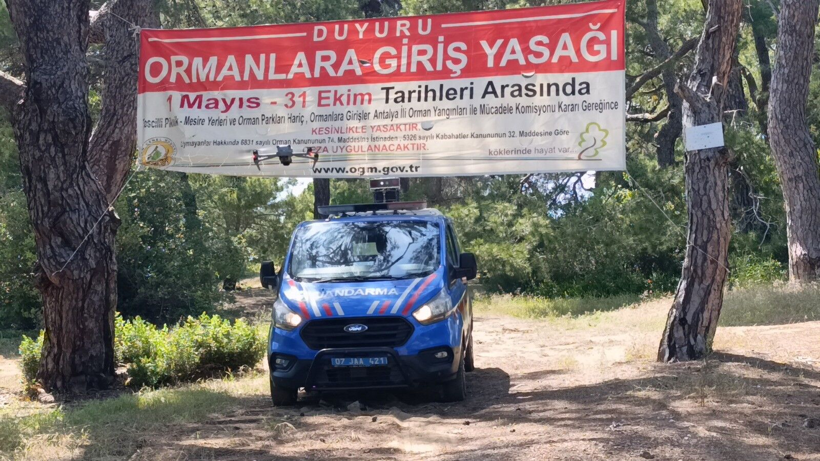 Antalya'da Ormanlara Girişler Yasaklandı (5)