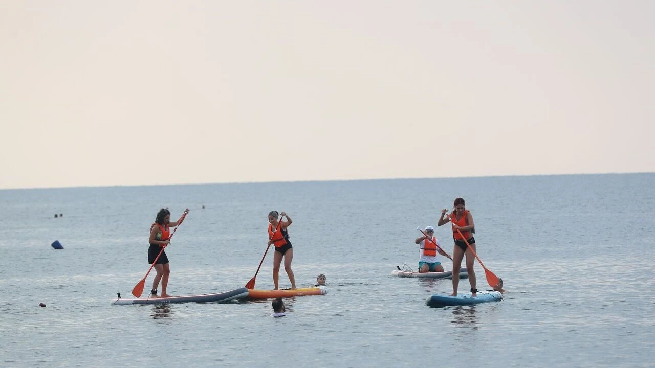 Antalya’da Sup Sporuna Saat Sınırı Geldi (1)