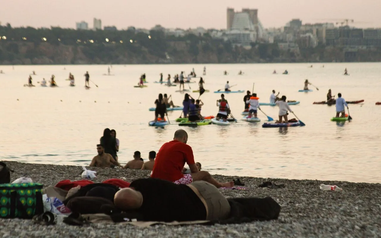 Antalya’da Sup Sporuna Saat Sınırı Geldi (2)
