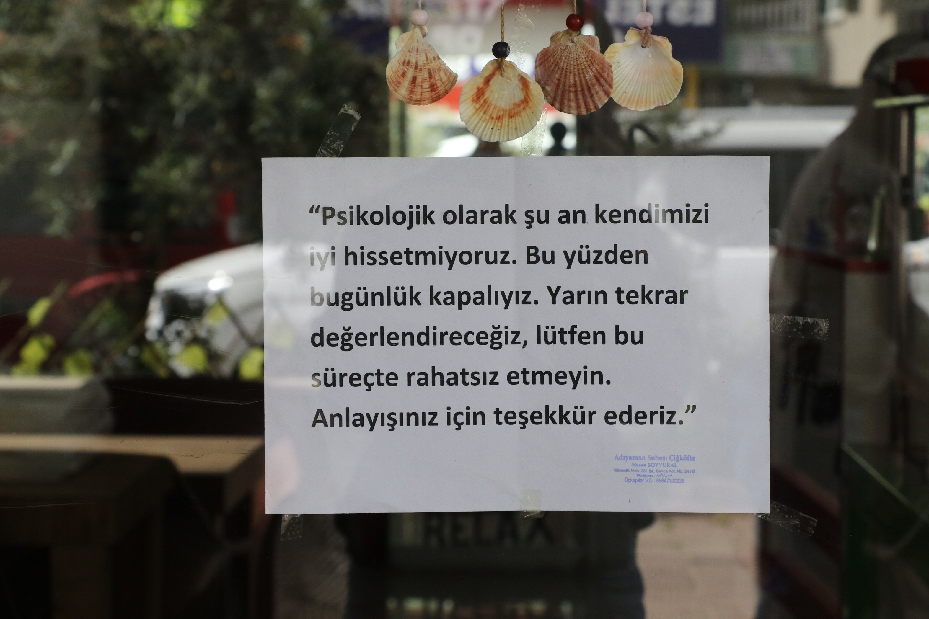 Antalya’daki Işletmeden Ilginç Yazı (4)