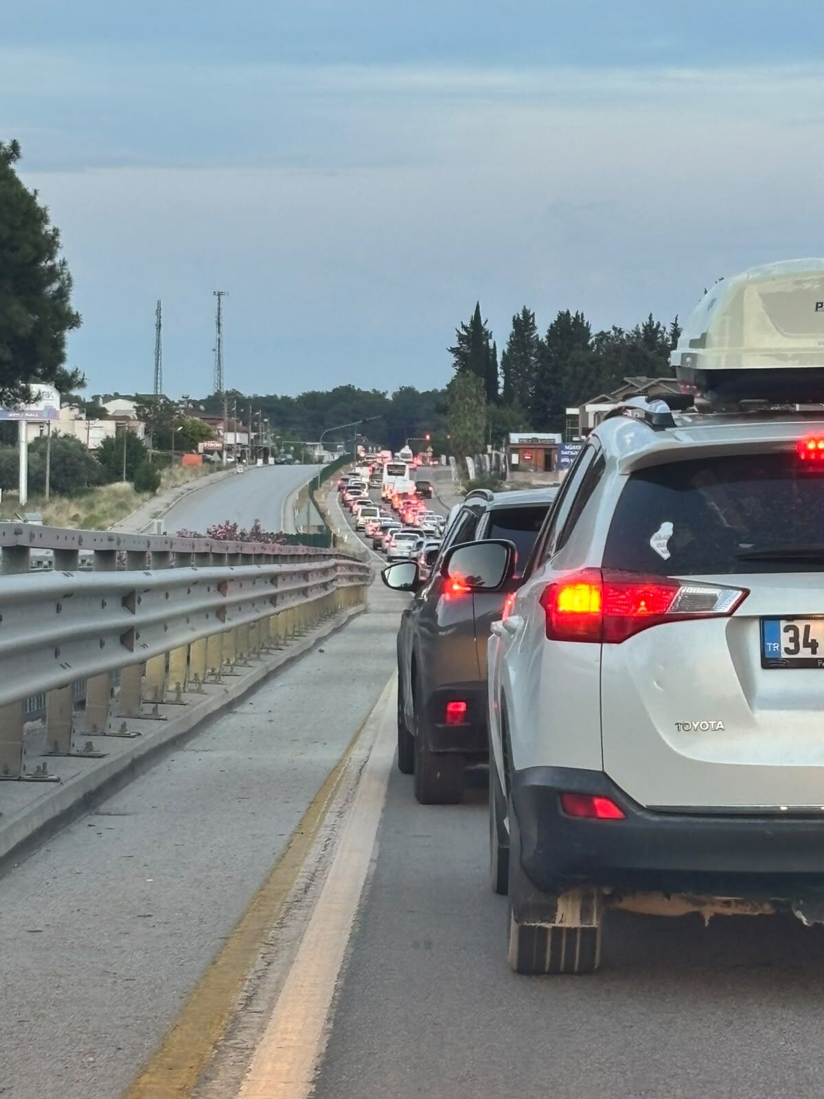 Bayram Yogunlugu Antalyaya Girisleri Kapatti (5)