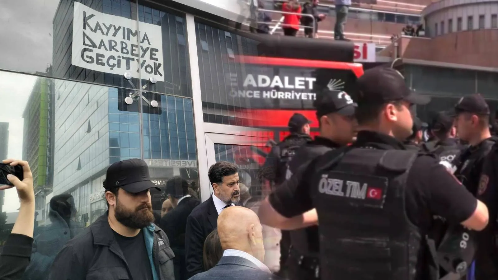 Chp Genel Merkezi’ne Polisle Girildi (2)-1