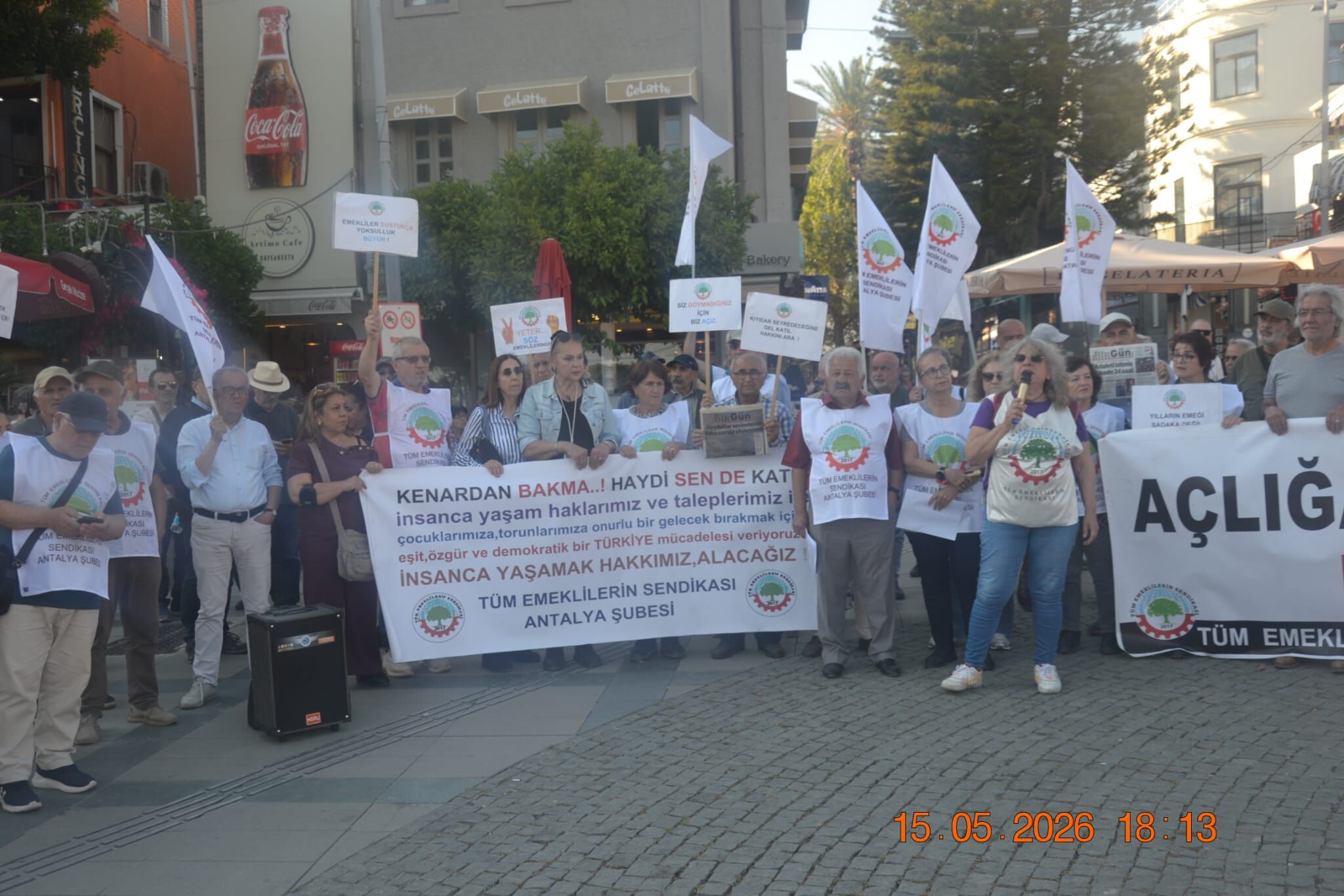 Emekliler Meydanlarda Artik Yeter Dedi (2)