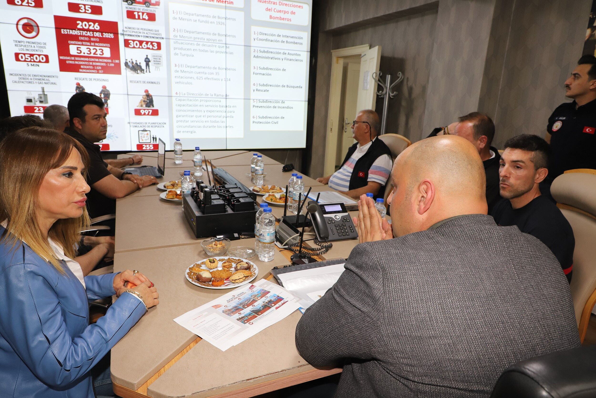 Ispanyol Heyetten Mersin Itfaiyesine Tam Not (3)