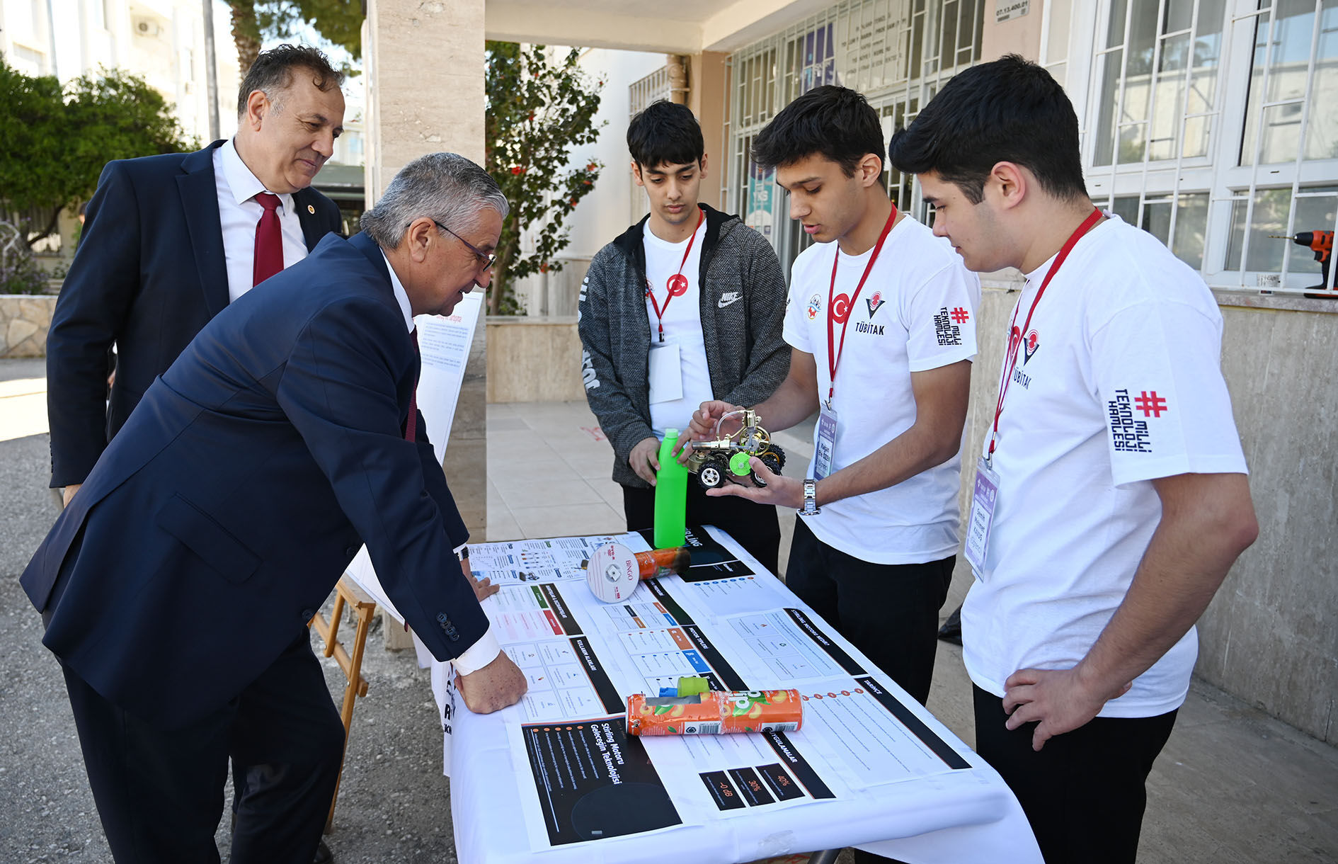 Kemer’de Tübi̇tak 4006 Bilim Fuarı (3)