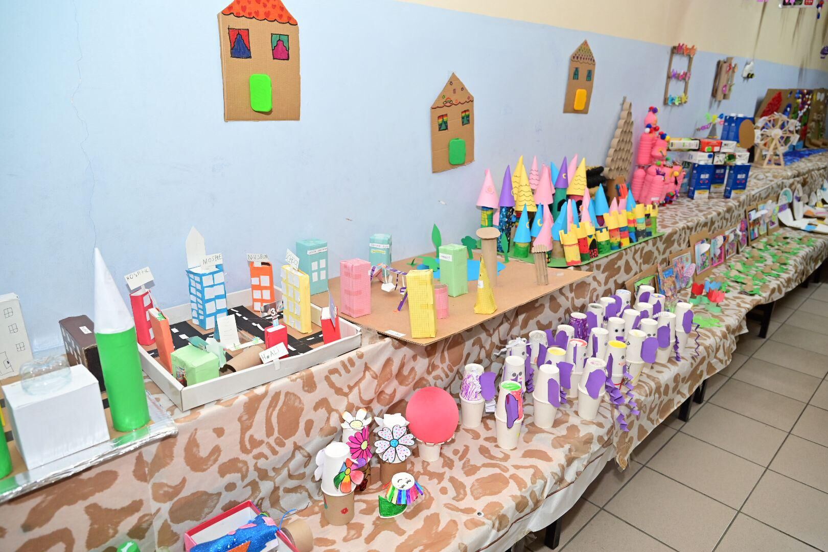 Kocagöz’den Öğrencilerin Geri Dönüşüm Sergisine Tam Destek (9)