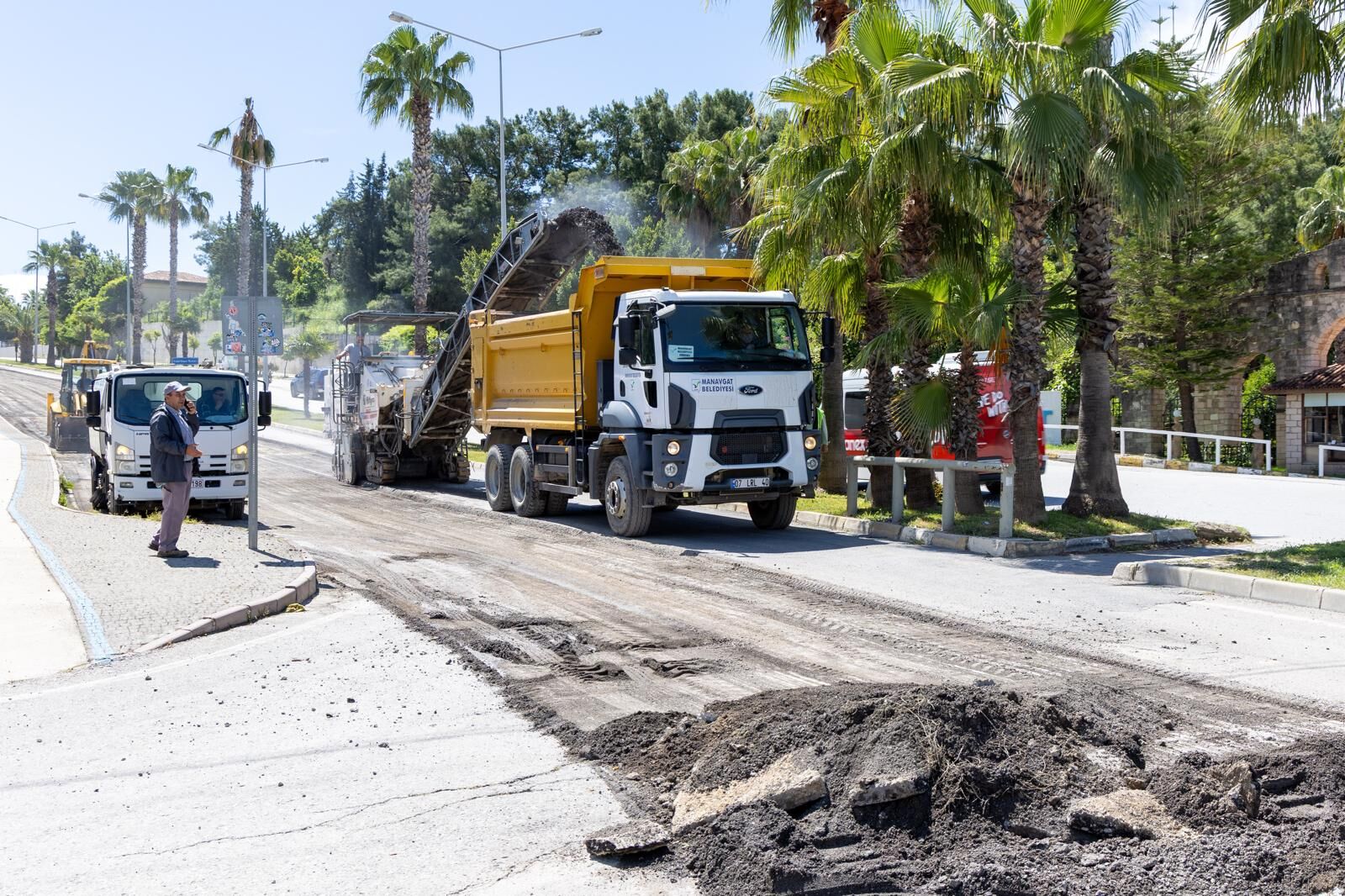 Manavgat Belediyesi’nden Asfalt Atağı (4)