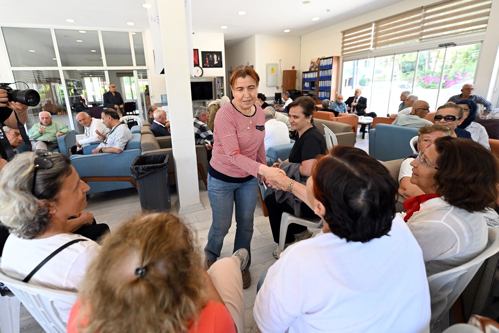 Mersin’de Emekliler Bayram Sevincinde Buluştu (1)
