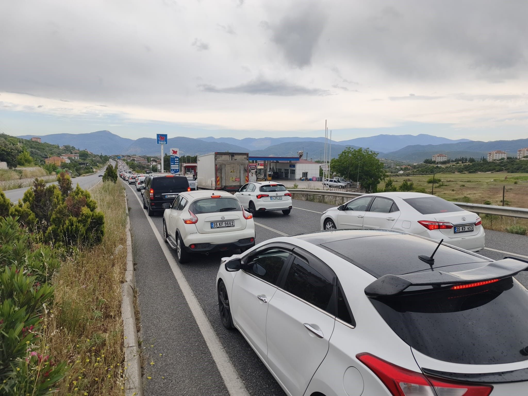 Muğla’da Bayram Trafiği 22 Kilometreye Ulaştı (5)