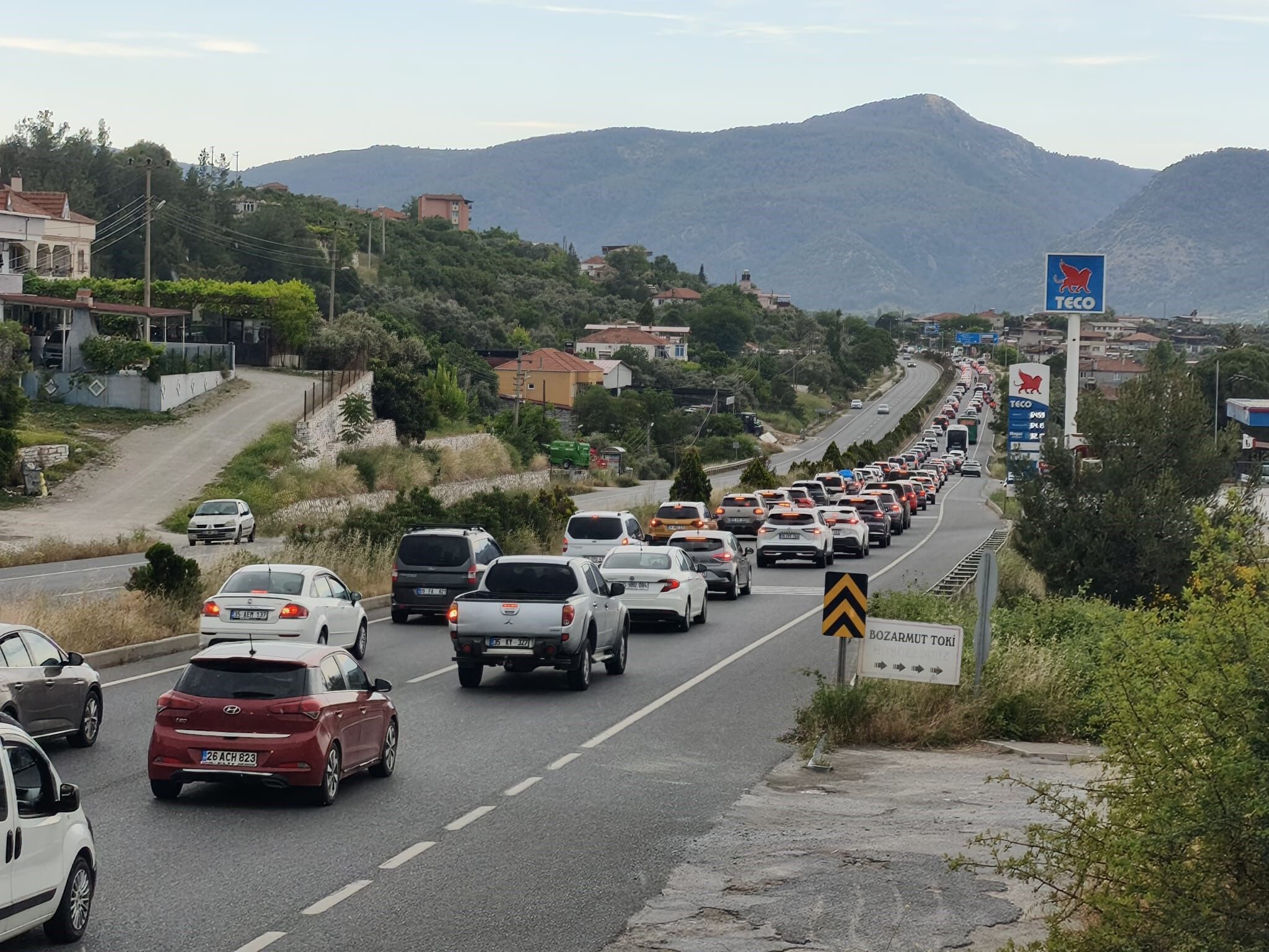 Muğla’da Bayram Trafiği 22 Kilometreye Ulaştı (7)