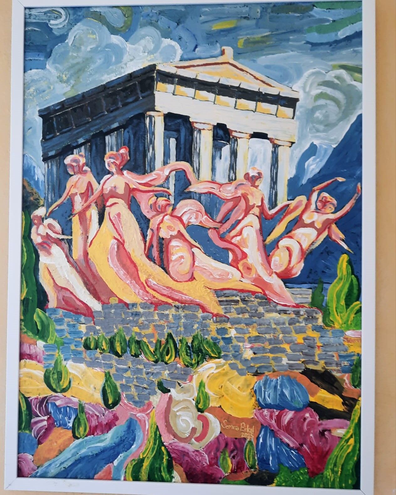 Yörük Kızın Kırmızı Sanat Penceresi Sergisi Açıldı (2)