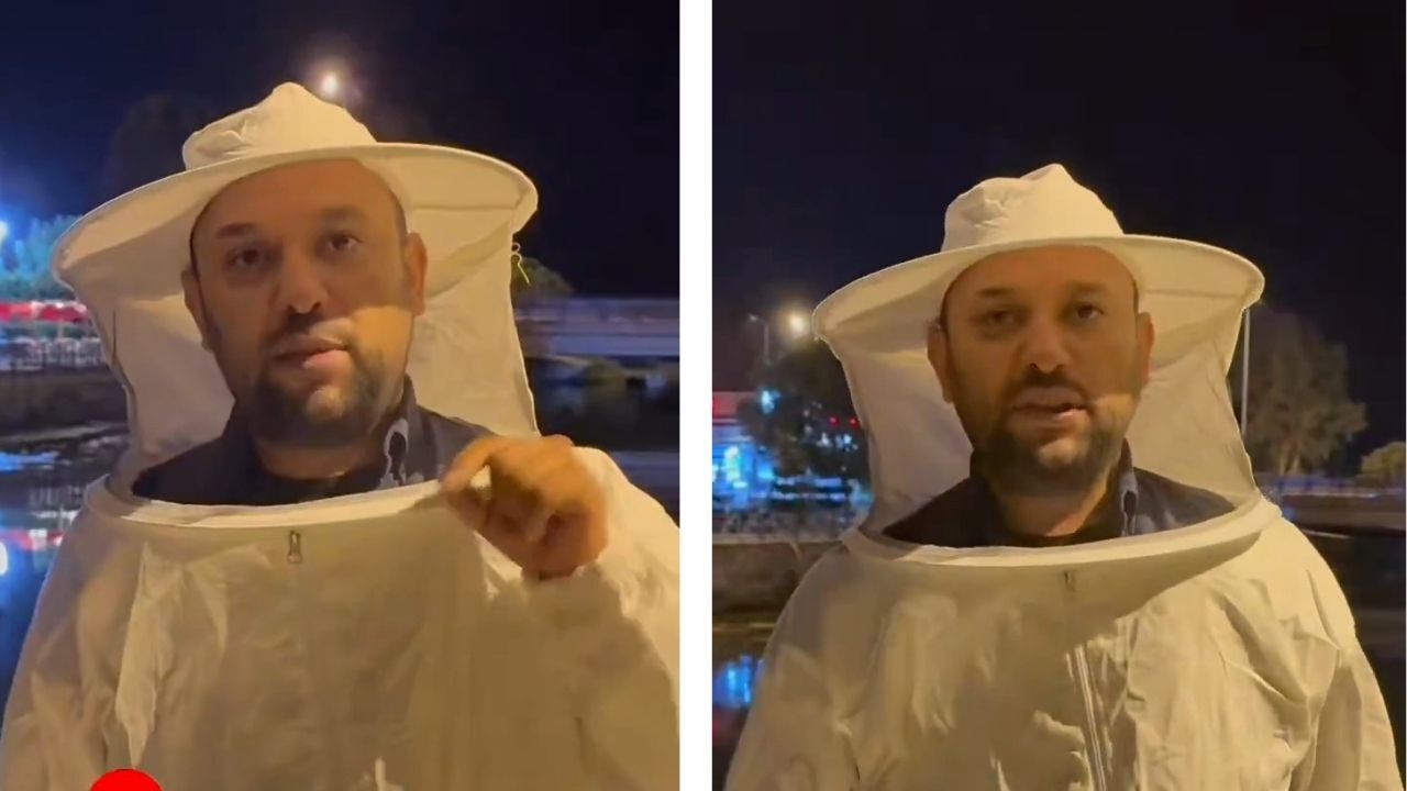 Ak Parti İlçe Başkanı’ndan Ilginç Protesto (3)