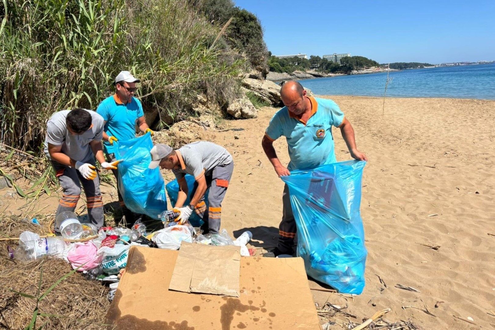 Alanya’da Bayramda 9 Günde 10 Bin 578 Ton Atık Toplandı (1)