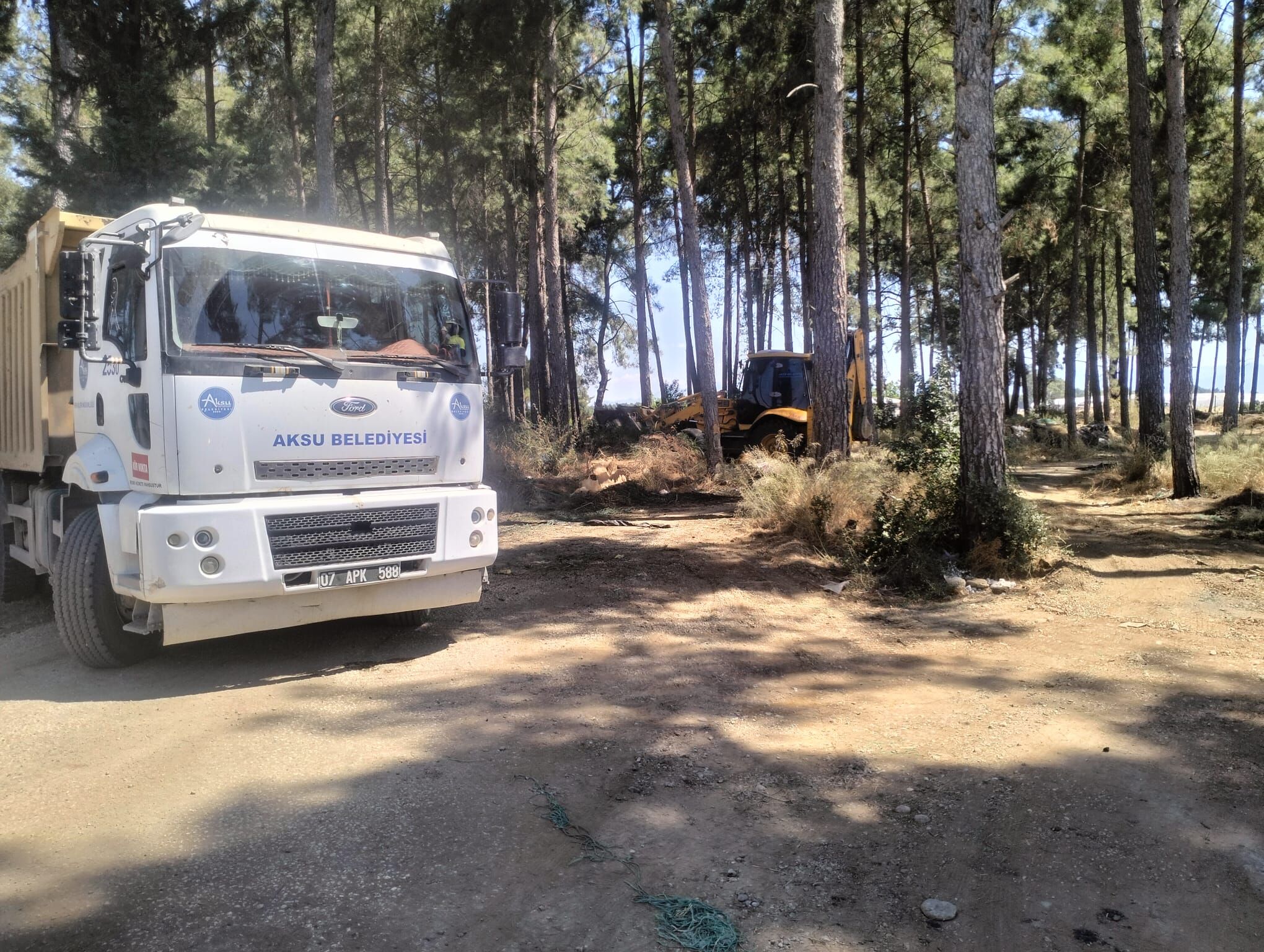 Antalya Yangına Karşı Harekete Geçti-1