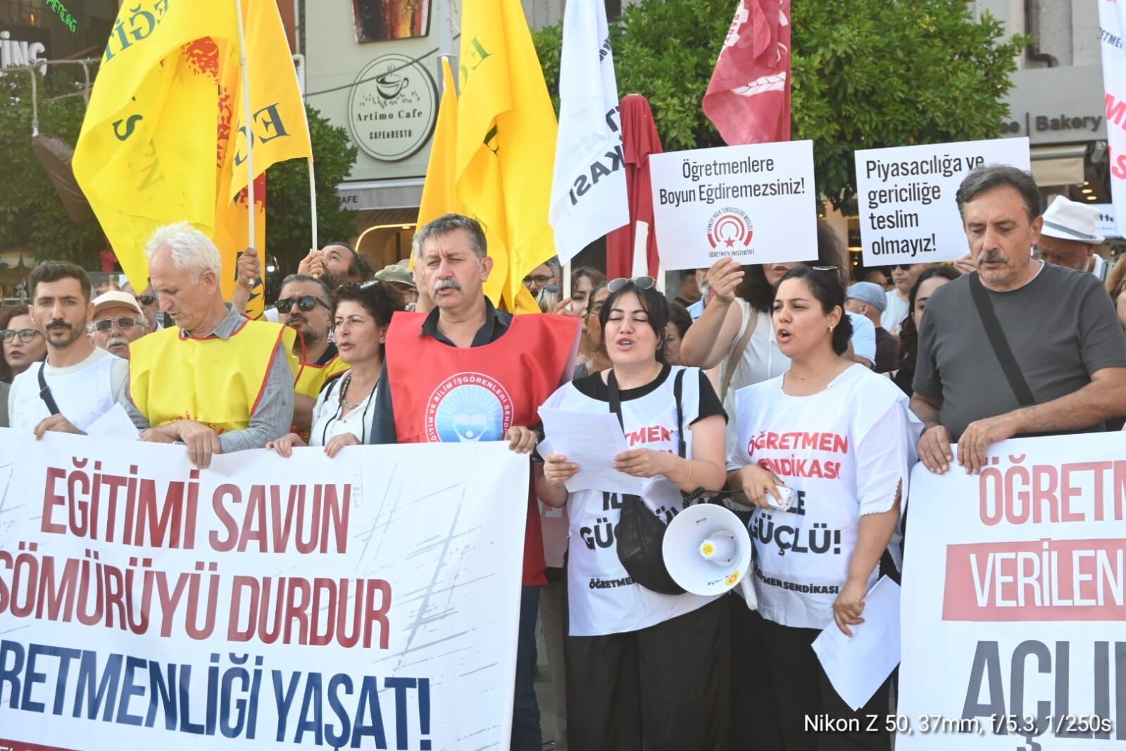 Antalyada Ogretmenler Hak Mucadeleleri Icin Meydanlara Cikti (5)