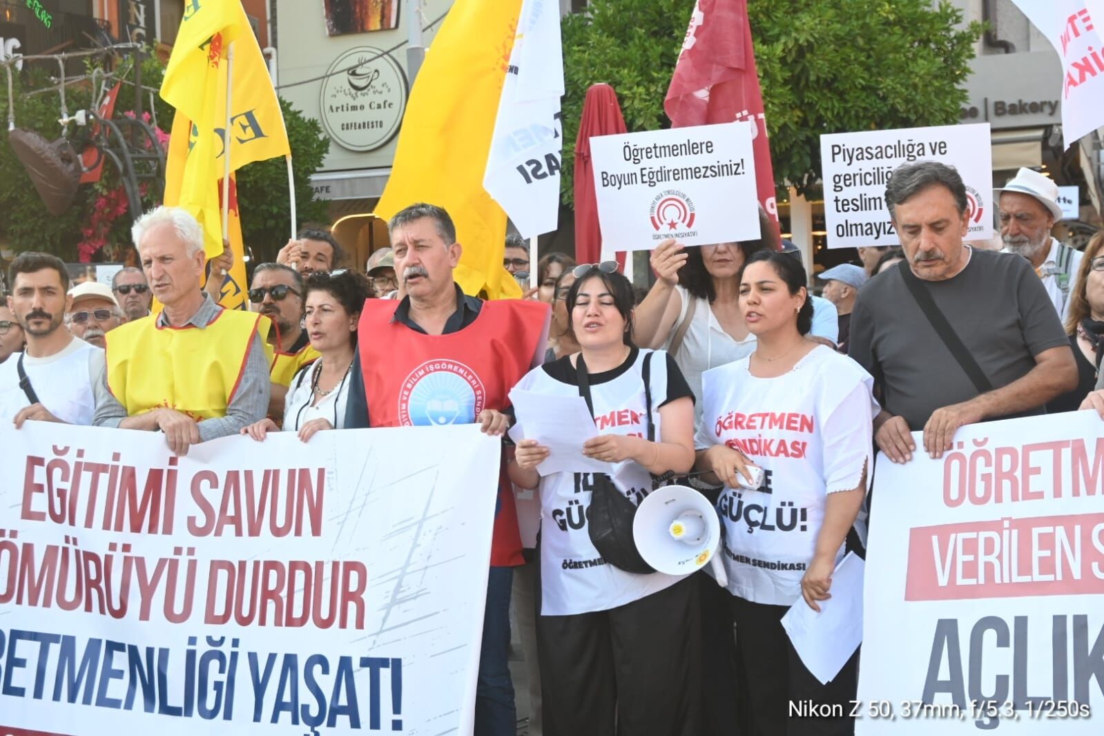 Antalyada Ogretmenler Hak Mucadeleleri Icin Meydanlara Cikti (6)