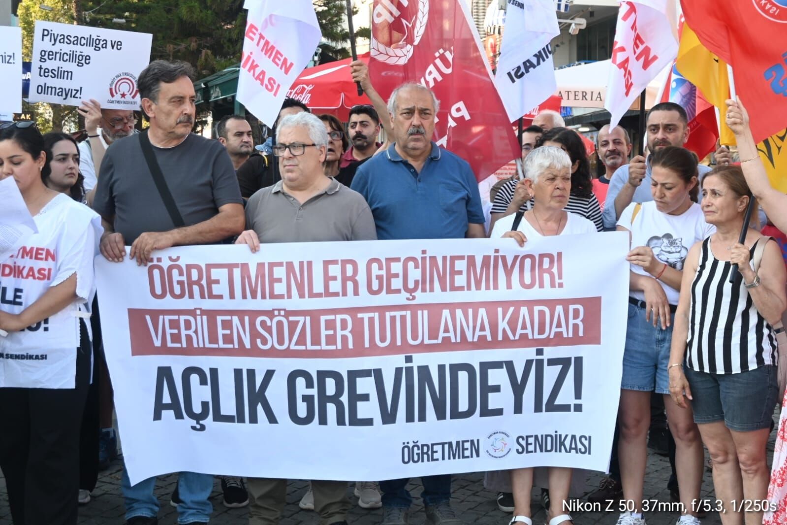 Antalyada Ogretmenler Hak Mucadeleleri Icin Meydanlara Cikti (7)