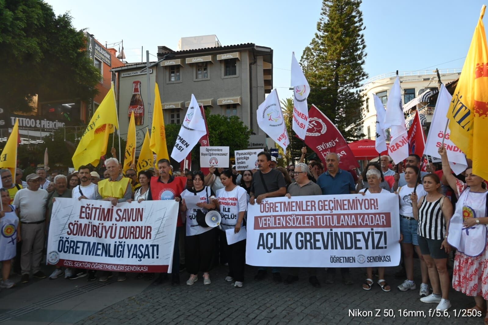 Antalyada Ogretmenler Hak Mucadeleleri Icin Meydanlara Cikti (8)