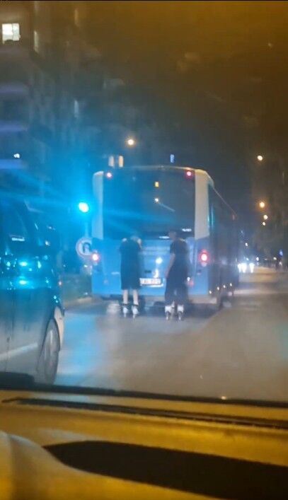 Antalyada Olumle Kiyasiya Yarisan Yolculuk (2)