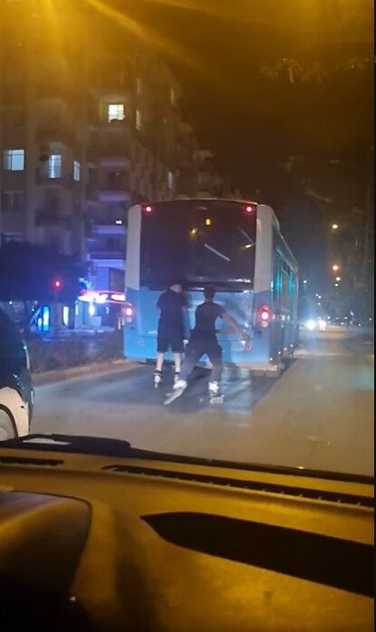 Antalyada Olumle Kiyasiya Yarisan Yolculuk (3)