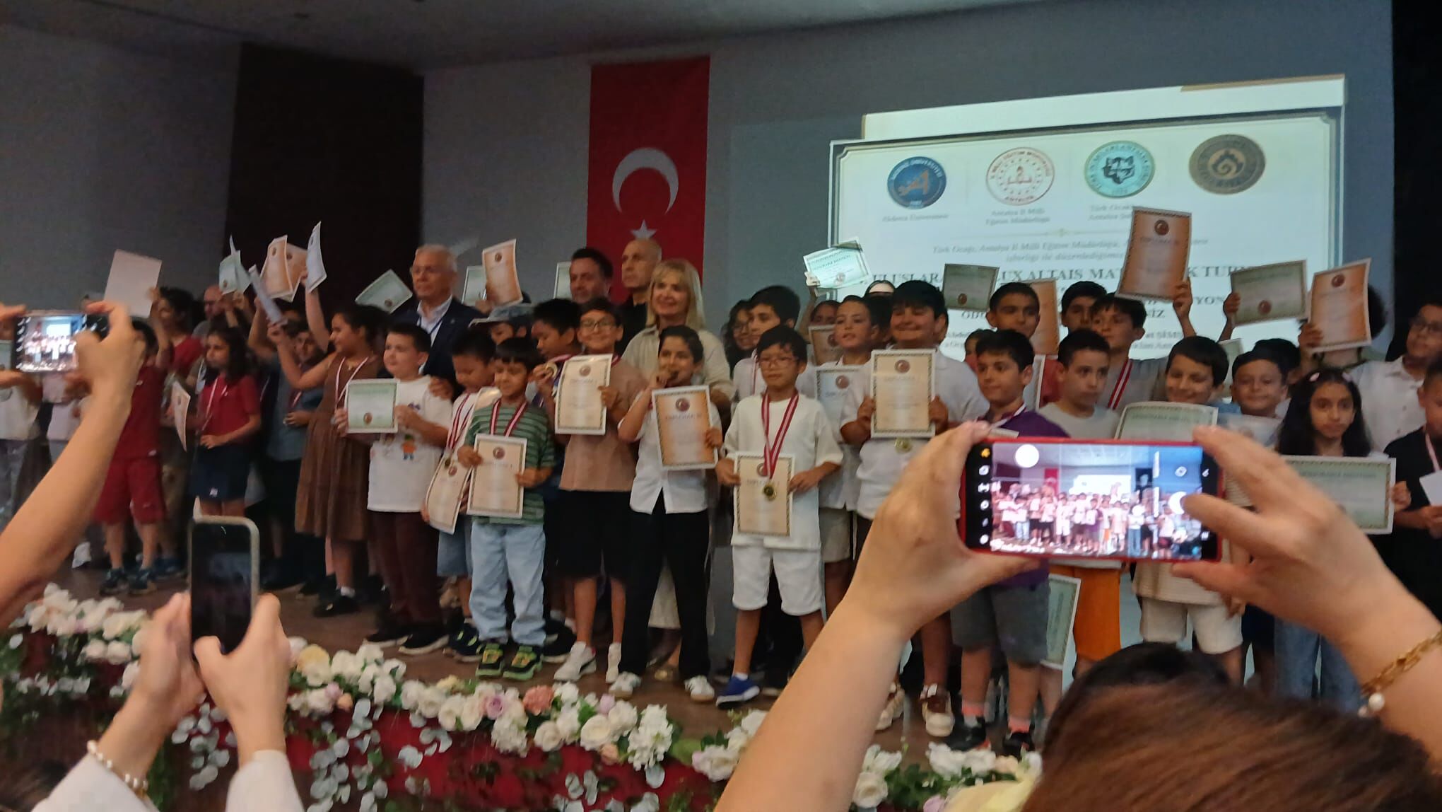 Antalya’daki Çocuklara Yönelik Uluslararası Matematik Turnuvasına Yoğun Ilgi (1)