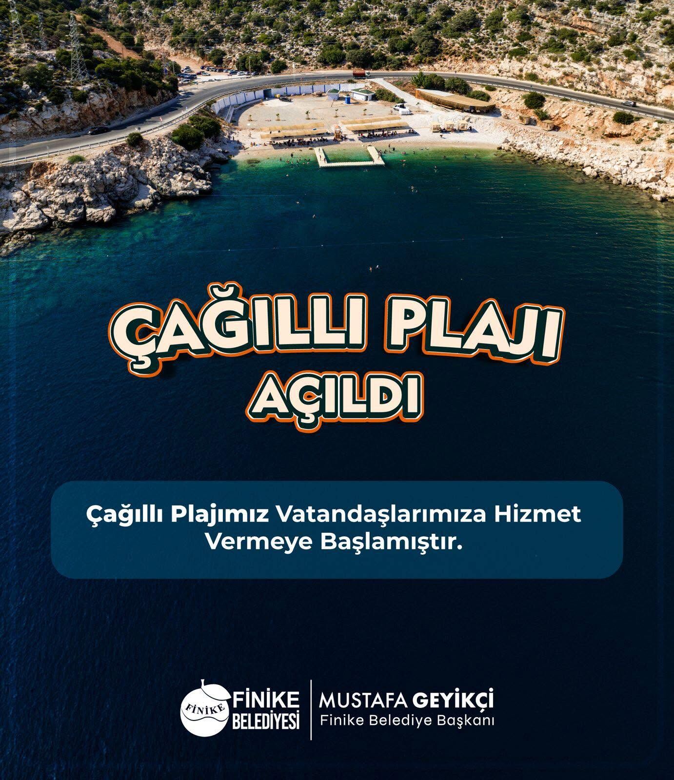 Cagilli Plaji Hizmet Vermeye Basladi (3)