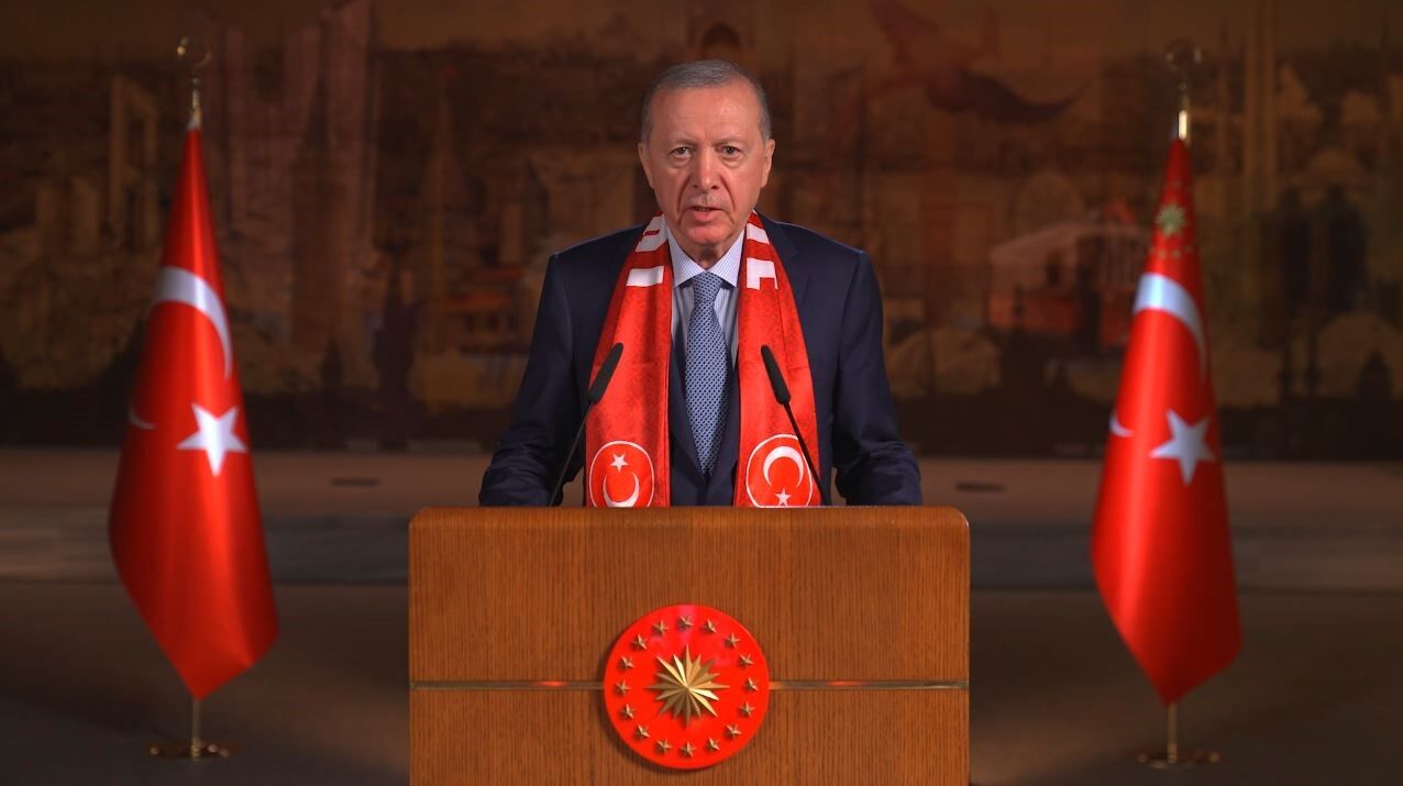 Erdogandan A Milli Takima Destek Mesaji