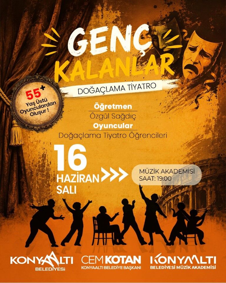 Konyaaltı’nda Üç Doğaçlama Tiyatro Oyunu Sahnelenecek (2)