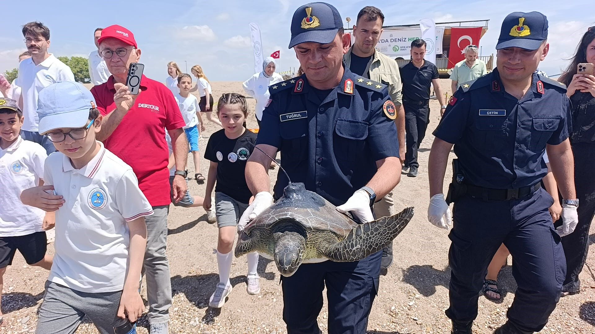 Manavgat’ta 3 Kaplumbağaya Uydu Takıldı (5)
