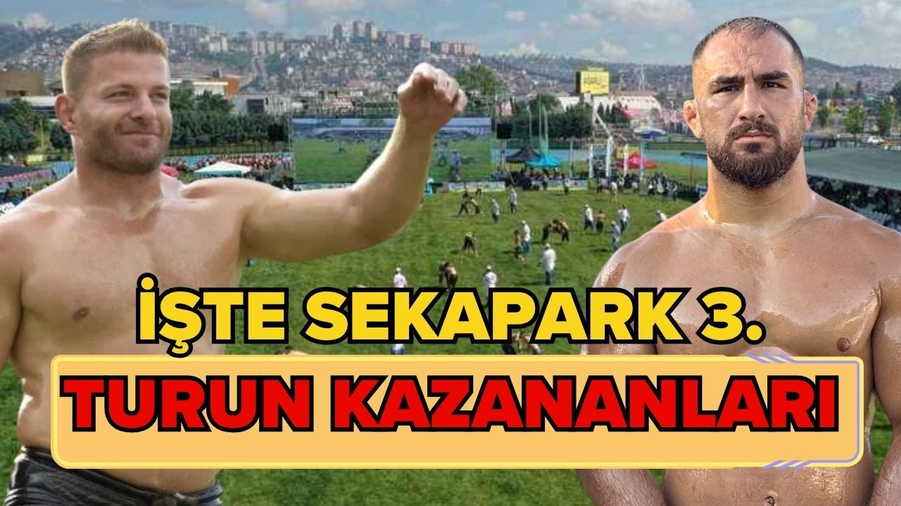 İşte Sekapark 3. turun kazananları